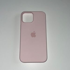 Apple iPhone 13 mini pink silicone case